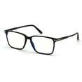 thumbnail image 5 of TOM FORD FT5696-B 001 Rectangular Shiny Black Demo Lens 56 mm Men's Eyeglasses, 5 of 6