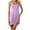 hwj# Light Purple351, variant on Women'S Nightdress Stain Skill V-Neck Sleeveless Spaghetti Strap Dressing Gown Solid Color Short Sleepwear Night Dress Short Negligees Chemise,Red,XXL
