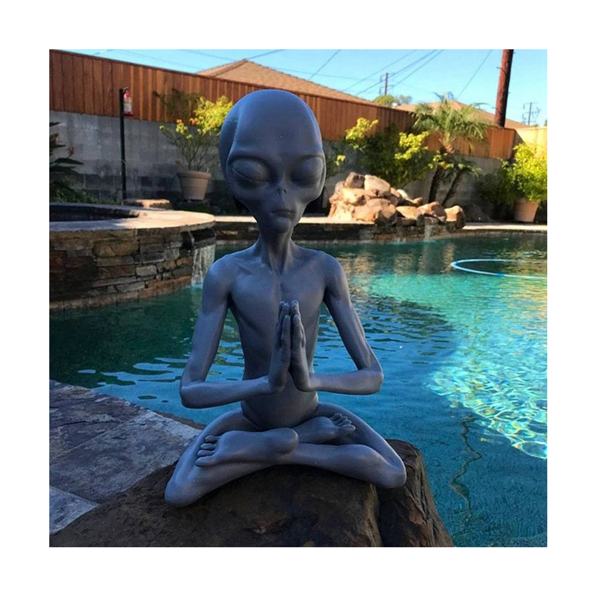 5X Statue Mini Resin Ornament Garden Home Office Yard Art Decor for Indoor Outdoor
