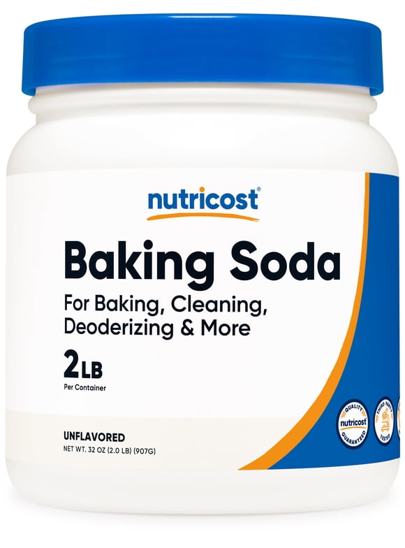 Nutricost Baking Soda (2 lbs) - For Baking, Cleaning, Deodorizing, and More
