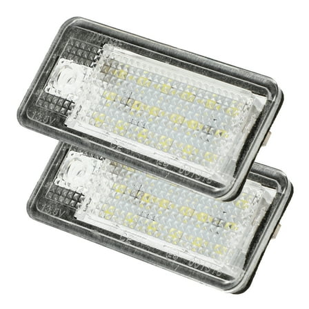 Automotive Accessories 2 Pcs Vehicle License Plate Lights LED Iron