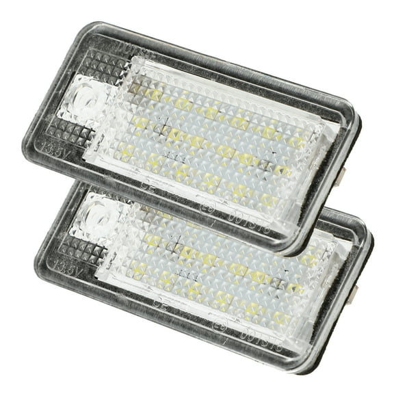Automotive Accessories 2 Pcs Vehicle License Plate Lights LED Iron