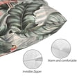 thumbnail image 5 of Salouo Tropical With Flamingos Pattern Pillow Cases,1PC Pillow Covers with Envelope Closure Decorative Pillow Case for Bed Couch,Pillows Not Included-16"x24", 5 of 6