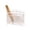 Beige, variant on Kitchen Utensil Storage Holder,Metal Hanging Mesh Drying Rack Organizer for Fork Chopsticks Tableware Dinner Service Cutlery,Metal Kitchen Countertop Utensil Holder,3.15×8.07×6.3in
