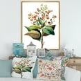 thumbnail image 2 of Designart 'American Vintage Flowers II' Traditional Framed Canvas Wall Art Print, 2 of 5