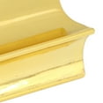 thumbnail image 3 of Guitar Slider with 4 Finger Picks Metal Ukulele Slide Tone Bar Stringed Instrument Accessories Gold Color, 3 of 8