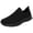 Black, variant on NOKIO S𝗅ip On Sneakers for Men Soft Elastic Knit L𝗈afers Shoes Breathable Summer Walking Shoes Lightweight Wide Width Sneaker Non-S𝗅ip Casual Tennis Running Shoes