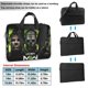 thumbnail image 3 of Bolsa para portátil Call of Duty Modern Warfare, bandolera para portátil o tableta, tela elegante, duradera e impermeable, 13, 14 y 15,6 pulgadas, color negro., 3 of 5
