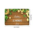 thumbnail image 3 of JilgTeokRoom Decor St Patricks Day Door Mat Irish Decorations Welcome Doormat Rugs Entrance Front Porch Rugs Non Slip Floormats Holiday Indoor Outdoor Carpet for Home Decor(23.62*15.74in), 3 of 8