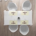 thumbnail image 3 of Ambesonne Ocean Place Mats Set of 4, Vintage Style Anchor Sign, Standard Size, Orange Blue Yellow, 3 of 4