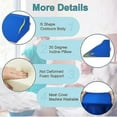 thumbnail image 3 of Foam Wedge Pillow For Sleeping, Incline Bed Wedges And Body Positioners, 3 of 5