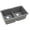Greystone, variant on Elkay ELGDULB3322BK0 Quartz Classic 33" x 19" x 10", Equal Double Bowl Undermount Sink with Aqua Divide, Black