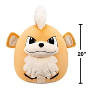 Squishmallows Original 20 inch Growlithe Pokémon Plush - Childs Ultra Soft Plush Toy