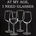 thumbnail image 3 of CafePress - At My Age I Need Glasses Men's Fitted T Shirt (Dar - Men's Fitted T-Shirt, 3 of 4