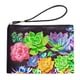 thumbnail image 1 of Bolso Mano con Diamantes Cgtredaw Bolso Mano Diamond Art con Correa para La Muñeca negro Suculento, 1 of 9