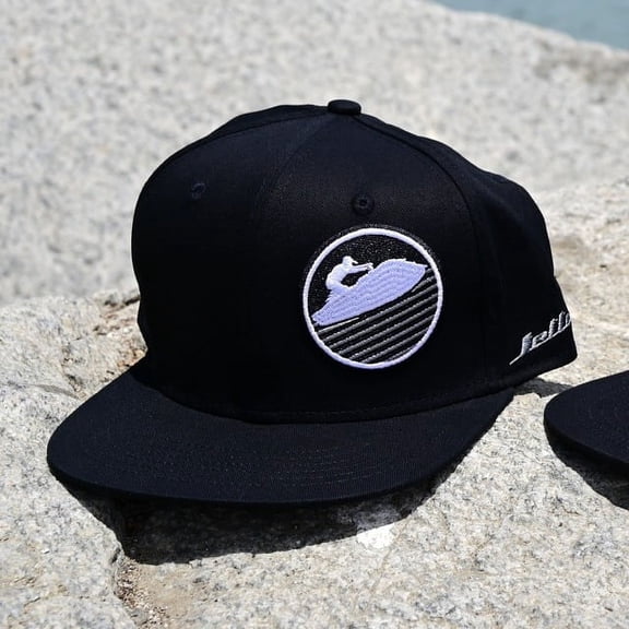 Jettribe Flat Brim Premium Snapback Hat | Jet Ski Sitdown Stand-Up Racers