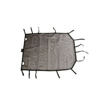 Rugged Ridge by RealTruck Eclipse Sun Shade for Wrangler JLU 4-Door | Full Length, Black | 13579.71 | Compatible with 2018-2024 Jeep Wrangler JLU 4-Door