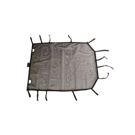 Rugged Ridge by RealTruck Eclipse Sun Shade for Wrangler JLU 4-Door | Full Length, Black | 13579.71 | Compatible with 2018-2024 Jeep Wrangler JLU 4-Door