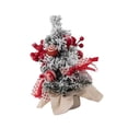 thumbnail image 5 of GUOOL Artificial Christmas Tree Ornaments Xmas Gifts for Centerpiece Party and white 30cm, 5 of 9