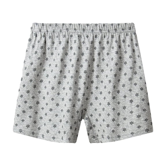 Lumtrix Soft Underwear Mens Boxer Shorts Loose Breathable Soft Comfortable Lightweight Boxers For Men Light Gray 6XL