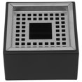 thumbnail image 4 of Stainless Steel Square Ashtray Tabletop – Minimalist Design for Home, Office & Outdoor Use | Easy Maintenance Decorative Ashtray for Parties &, 4 of 5