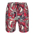 thumbnail image 3 of Fotbe Rooster Head Trajes de Baño Estampados para Hombre, Shorts de Verano de Secado Rápido, Ropa de Playa, Bañadores-XX-Large, 3 of 6
