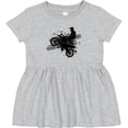 thumbnail image 3 of Inktastic Motocross Dirt Biking Bmx Girls Baby Dress, 3 of 5