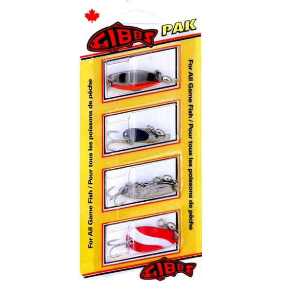Ensemble assorti ultra léger de Gibbs Delta Une collection de cuillères ultralégères pour tous les poissons de pêche sportive!