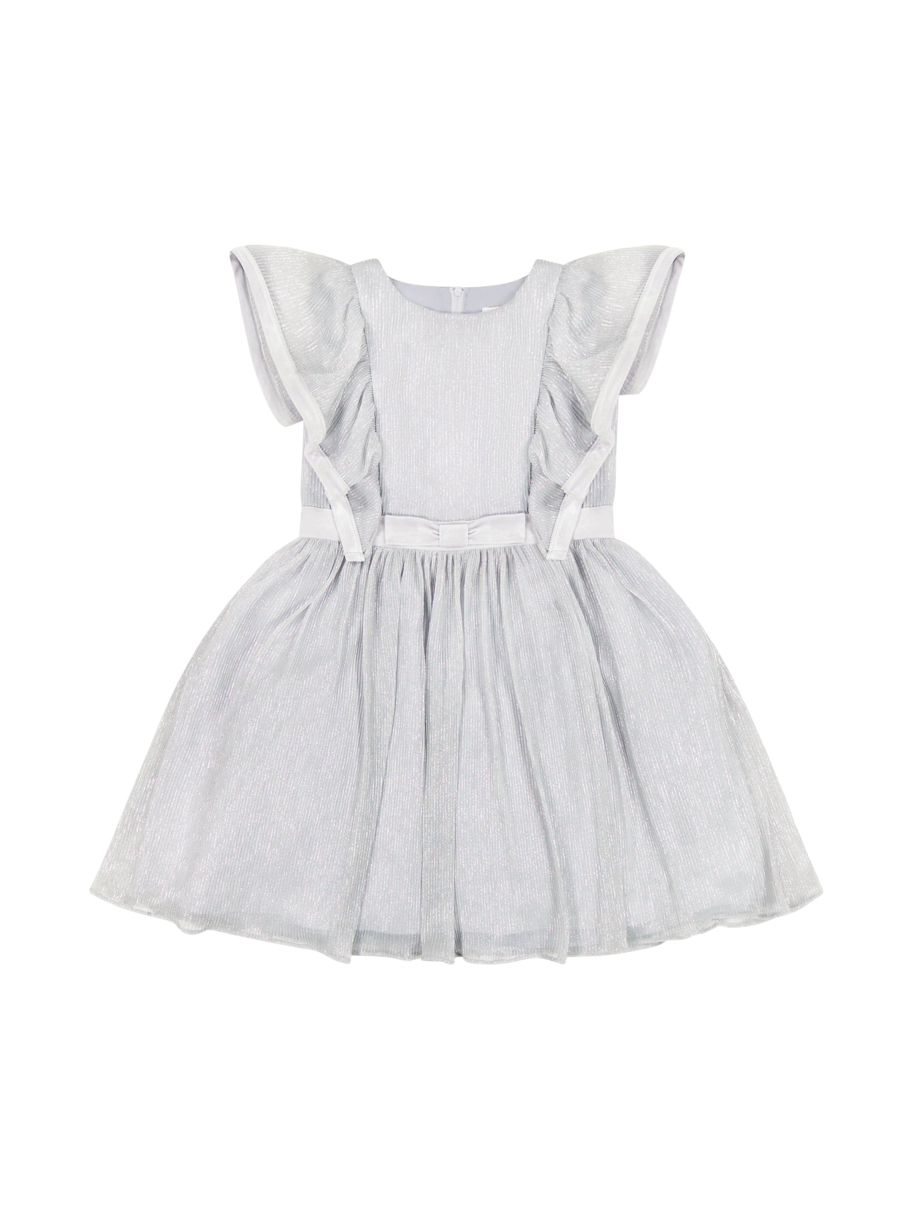 Kensie Girl Metallic Pleated Dress, Sizes 4-16