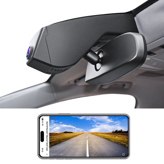Mangoal 4K Dash Cam Starvis Sensor Custom Fit for GMC Acadia 2017-2023 (Model A), Model A & Model B Vehicle Sensor Cover are Different, OEM Look, WiFi & App, GPS, 64GB Card
