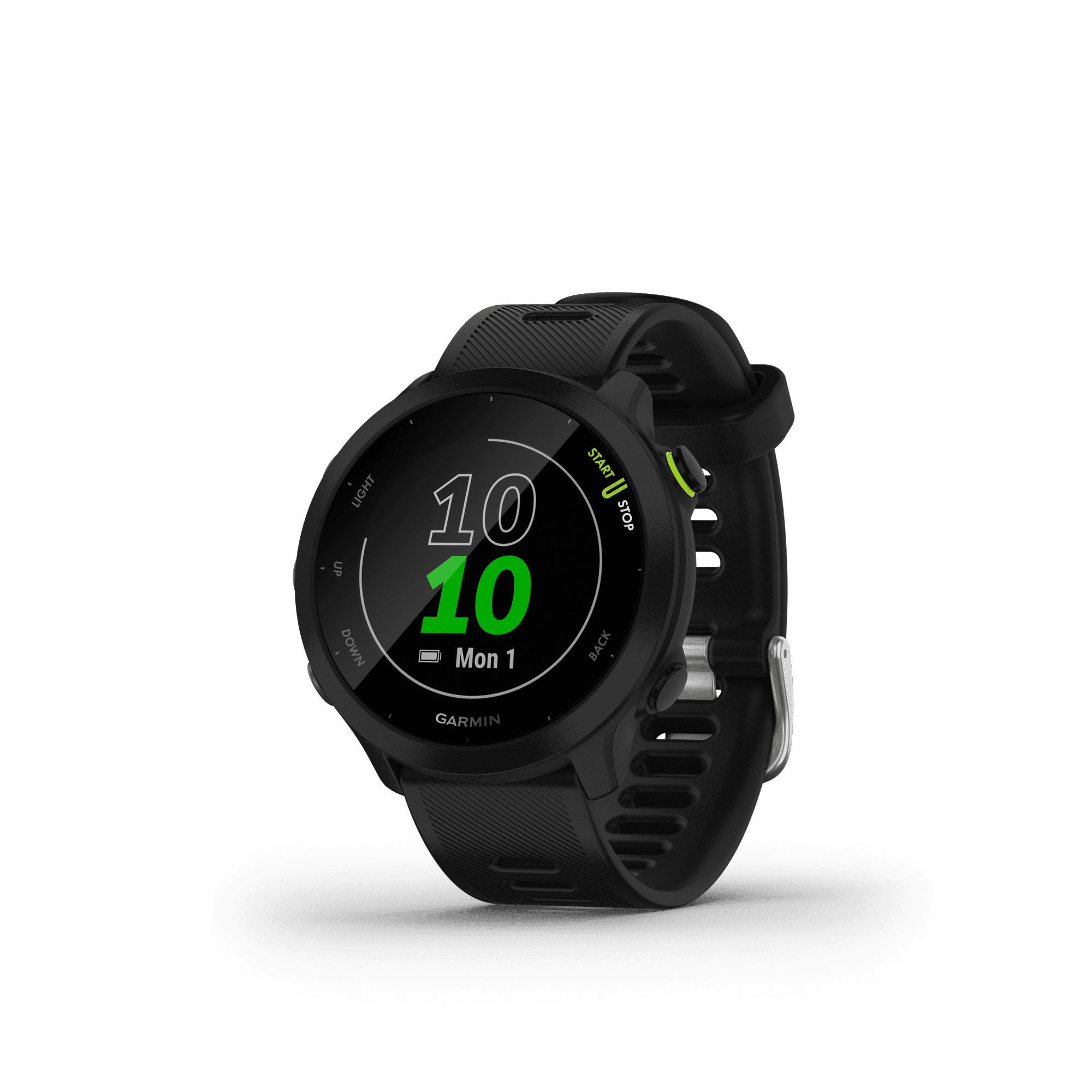 GARMIN Forerunner 55 GPS Smart Watch, 32MB, Black, 1
