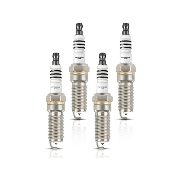 Spark Plug Set 4 - Compatible with 2007 - 2009 Pontiac G5 2008