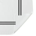 thumbnail image 6 of Creative Products Classic White Monogrammed Shower Curtain - T, 6 of 7