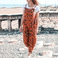 thumbnail image 4 of Birdeem Combinaison Pantalon à Bretelles Sans Manches à Imprimé Décontractée d'Été pour Femmes, 4 of 8
