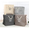thumbnail image 5 of Laundry Hamper Collapsible Laundry Baskets, Freestanding Waterproof Clothes Hamper with Rope Handles, 5 of 5