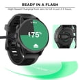 thumbnail image 3 of 2 Pack Charge Cable - Garmin - 3 Ft - Black, 3 of 5