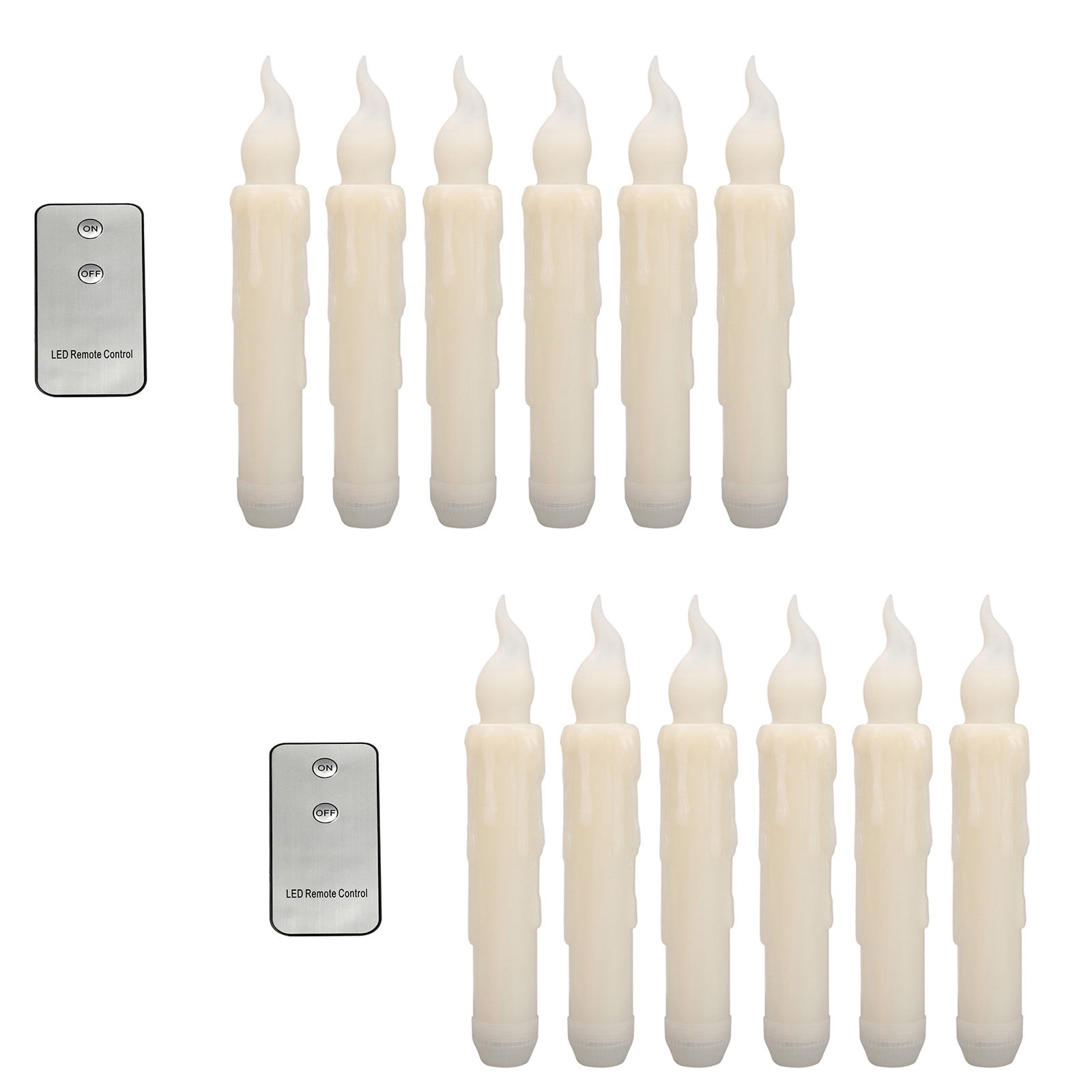 Aamdkcyu - Velas LED Sin Llama (paquete De 24 Unidades), Regulables,  Funciona Con Pilas Con Control Remoto, image size:1600x1600