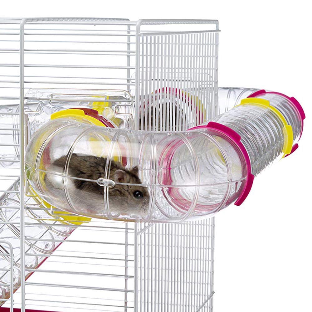 Laura Small Hamster Cage | Fun & Interactive Measures 18.11l X 11.61w 14.8h Includes All Accessories