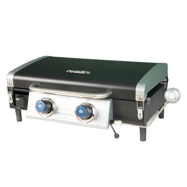 Razor Griddle GGT2131M 25 Inch Portable 2 Burner LP Propane Gas Grill