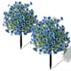 thumbnail image 1 of UV Resistant Artificial Flowers for Outdoors with Stakes, Artificial Topiary for Outdoors, Fake Flowers for Garden, Yard, Front Porch, Patio and Balcony Decor(1 pc), 1 of 8