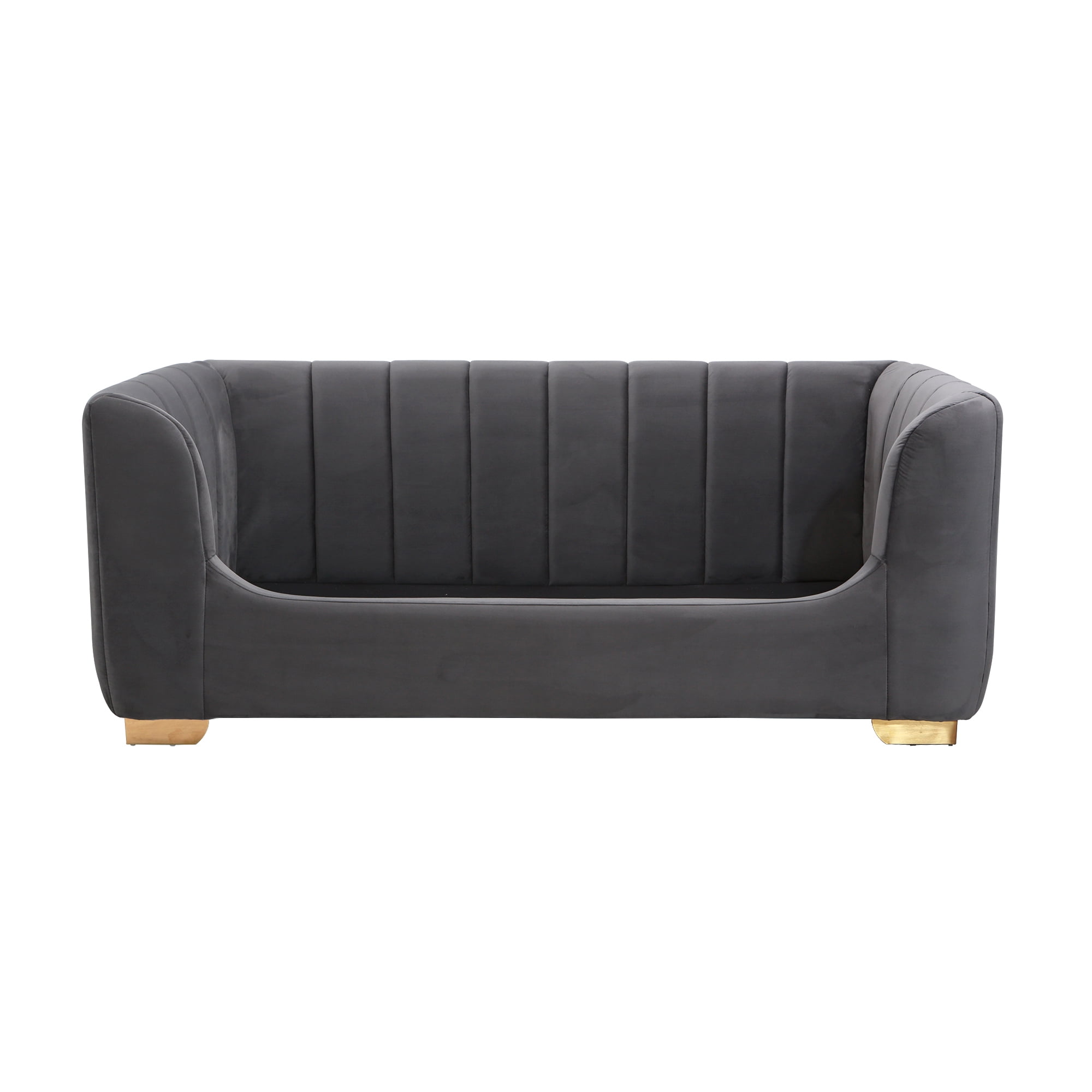 Second Story Home Manhattan Upholstered Toddler Daybed, Earl Grey