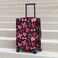 thumbnail image 6 of Gukieu Various pink and red Bow knots Print Suitcase Protective Cover, Elastic Zipper Buckle Suitcase Protective Cover, Suitable for Travel, Business Trip-Large, 6 of 7