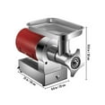 thumbnail image 3 of VEVOR Electric Meat Grinder Machine Electric Meat Mincer 661 Lbs/Hour 800W Red, 3 of 10