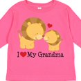 thumbnail image 4 of Inktastic I Love My Grandma Boys or Girls Long Sleeve Toddler T-Shirt, 4 of 5