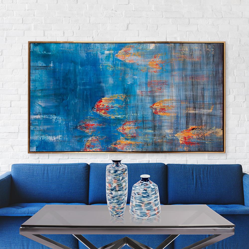 Caribbean Sea #2 Hand Painted Original Art