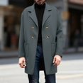 thumbnail image 4 of Fgnfyis Mens Coat Outdoor Casual Wool Blend Anorak Jacket for Versatile Wear Stylish and Functional Design for Everyday Adventures Jacket for Men GY2 L, 4 of 6
