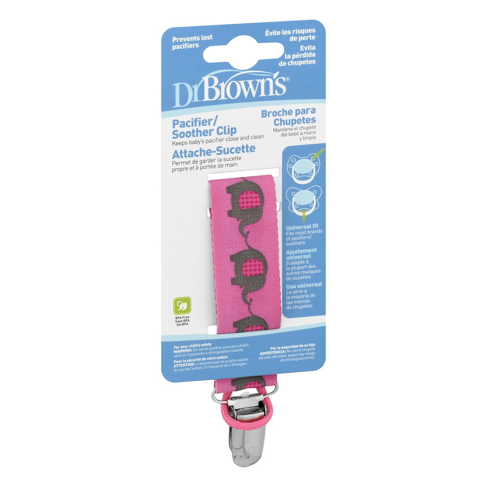 Dr Brown S Pacifier Soother Clip 1 0 Ct Walmart Com Walmart Com