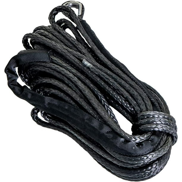 SuperATV 50 ft. Synthetic Winch Rope Replacement For 3500 lb. Winch