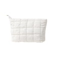 thumbnail image 2 of JVBTVB Women's Quilted Corduroy Handbag Travel Makeup Cosmetic Bag Soft Casual Shoulder Purse Compact Travel Storage Organizer Pouch For Daily Use & Gift, 2 of 8