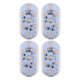thumbnail image 1 of KITPIPI - Mini luz LED táctil USB para coche, lámpara de lectura interior para reposabrazos, luz de pie, blanca, 5 V, diseño magnético, 1 of 5
